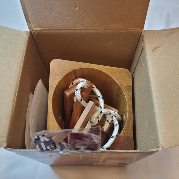 Don't Break The Bottle Wooden Wine Puzzle - Picture 7 of 7